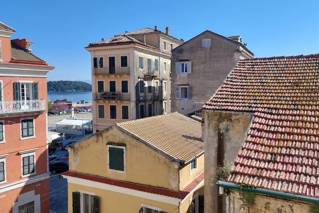 Old Port View Apartment, Διαμέρισμα Στο Κέντρο 2 Υπνοδωματίων Corfu  Eksteriør bilde